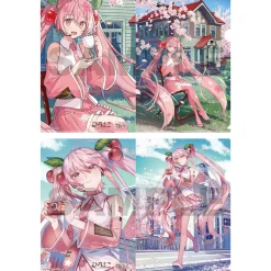 Other Stationery>Sakura Miku x Hirohako Hirosaki Clear File Folder