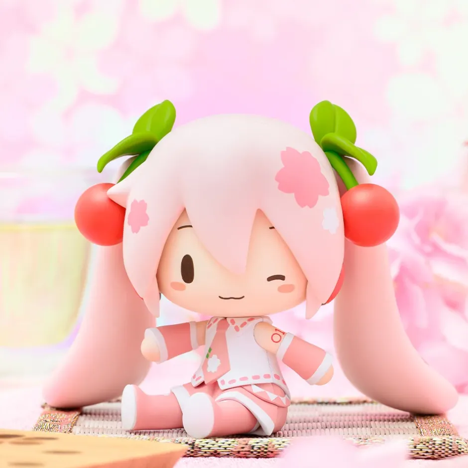 Nendoroid & Mini Figures|Bishoujo Figures>Sakura Miku Fuwapuchi Deformed Figure