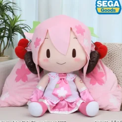Big Plushies>Sakura Miku Fuwapuchi Dodeka Jumbo Plushie