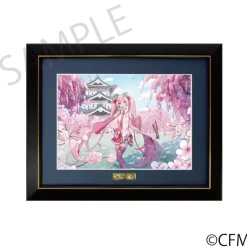 Fine Art>Sakura Miku x Hirohako Chara Fine Graph Hirosaki 2025 Art by Tamiura
