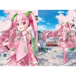 Sakura Miku x Hirohako Hakodate Clear File Folder New