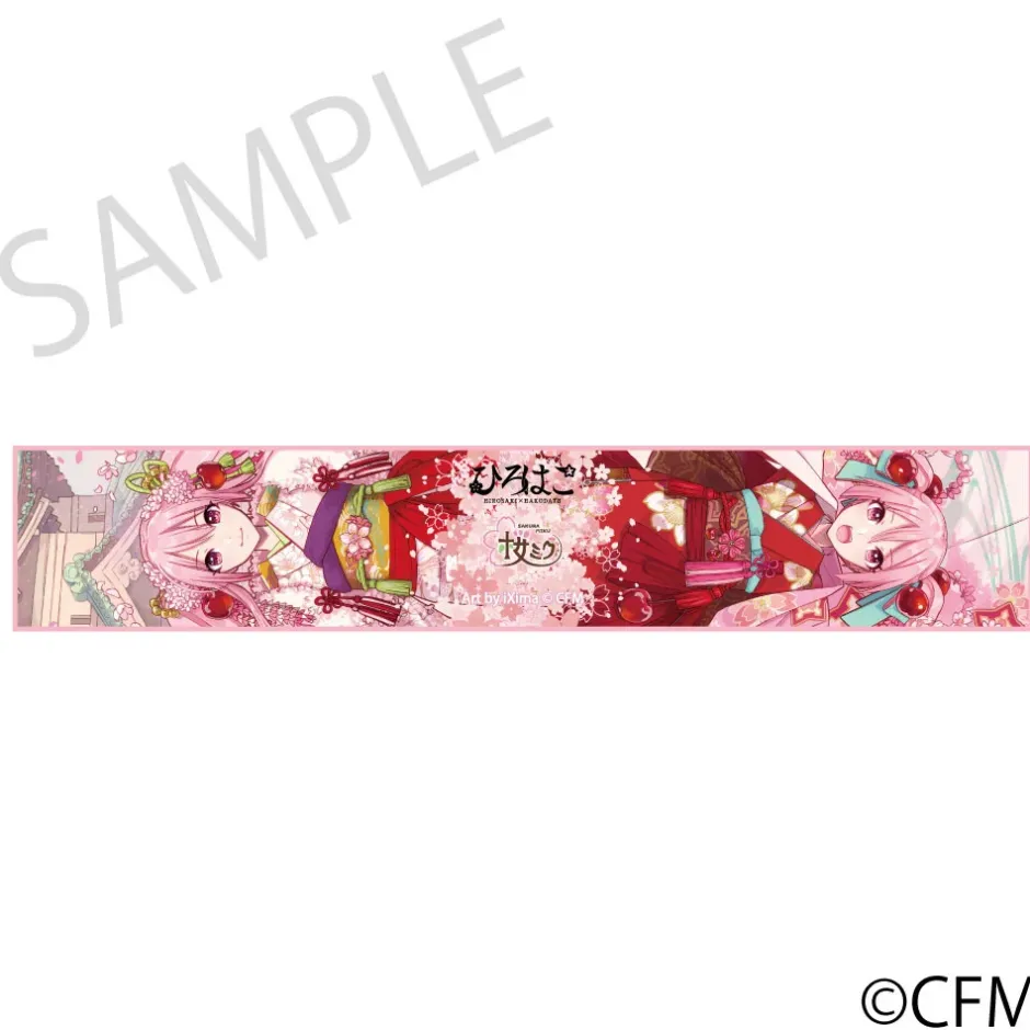 Sakura Miku x Hirohako 2024 Long Towel Hirohako Art by iXima Sale