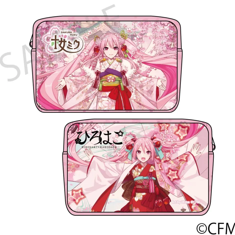 Sakura Miku x Hirohako 2024 Pouch Hirohako Art by iXima Discount