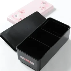 Sakura Pink Maki-e Printed Bento Box New