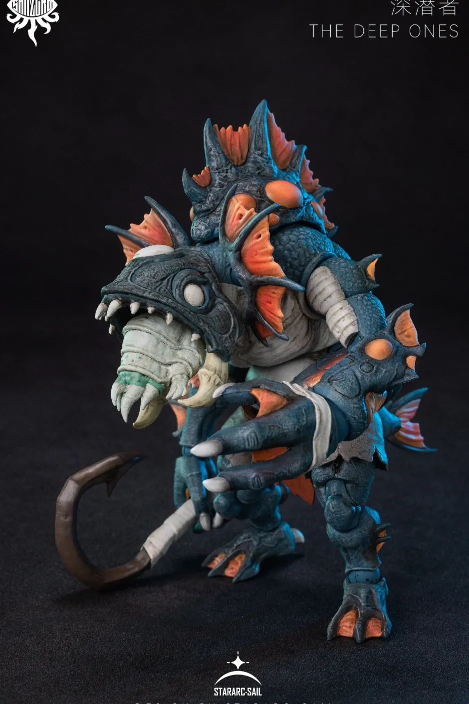 Action Figures>San Zero Series The Deep Ones (Orange) Action Figure