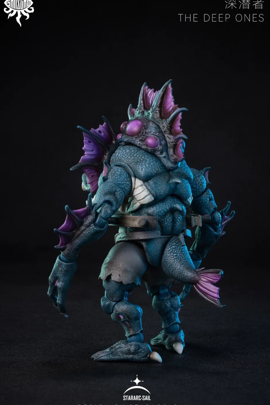 Action Figures>San Zero Series The Deep Ones (Purple) Action Figure