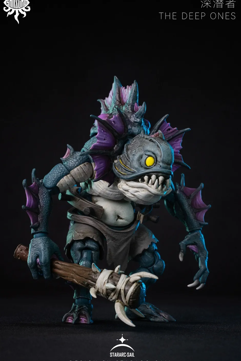 Action Figures>San Zero Series The Deep Ones (Purple) Action Figure