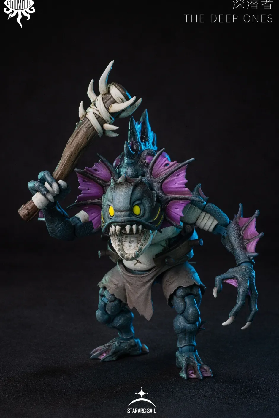 Action Figures>San Zero Series The Deep Ones (Purple) Action Figure