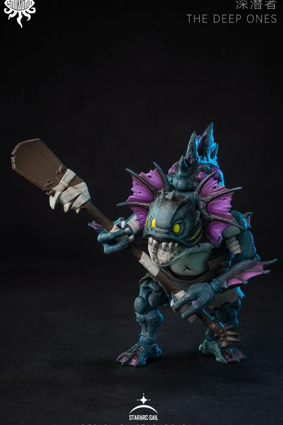 Action Figures>San Zero Series The Deep Ones (Purple) Action Figure