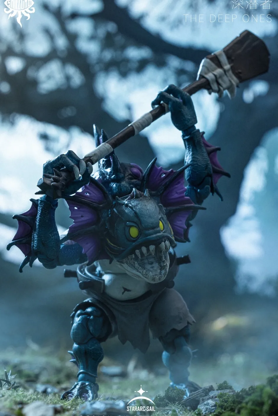 Action Figures>San Zero Series The Deep Ones (Purple) Action Figure