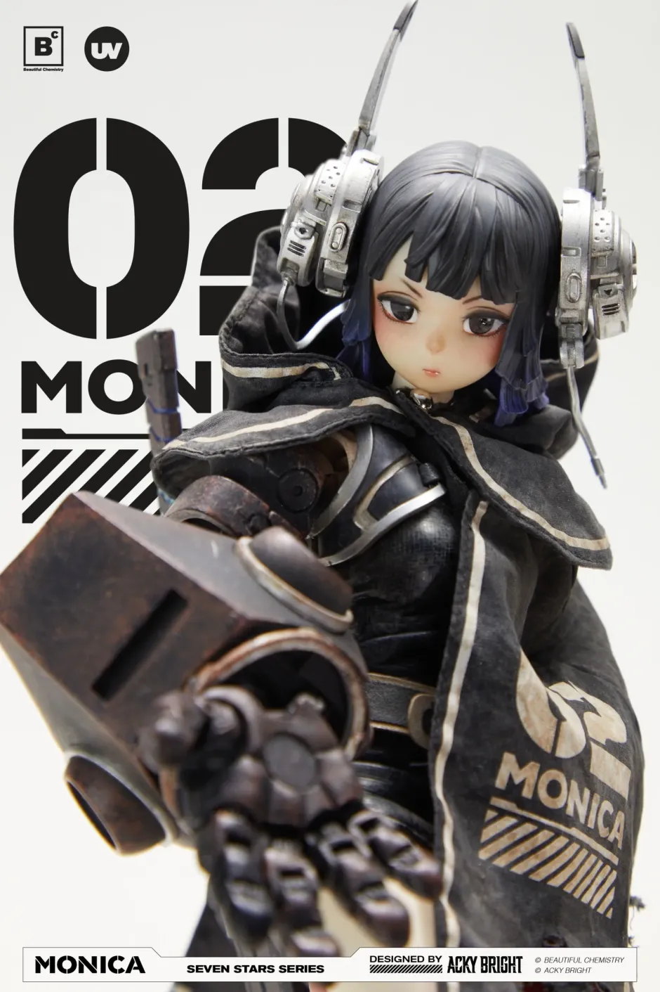 Seven Stars Series No. 2 Monica 1/6 Scale Action Figure Hot