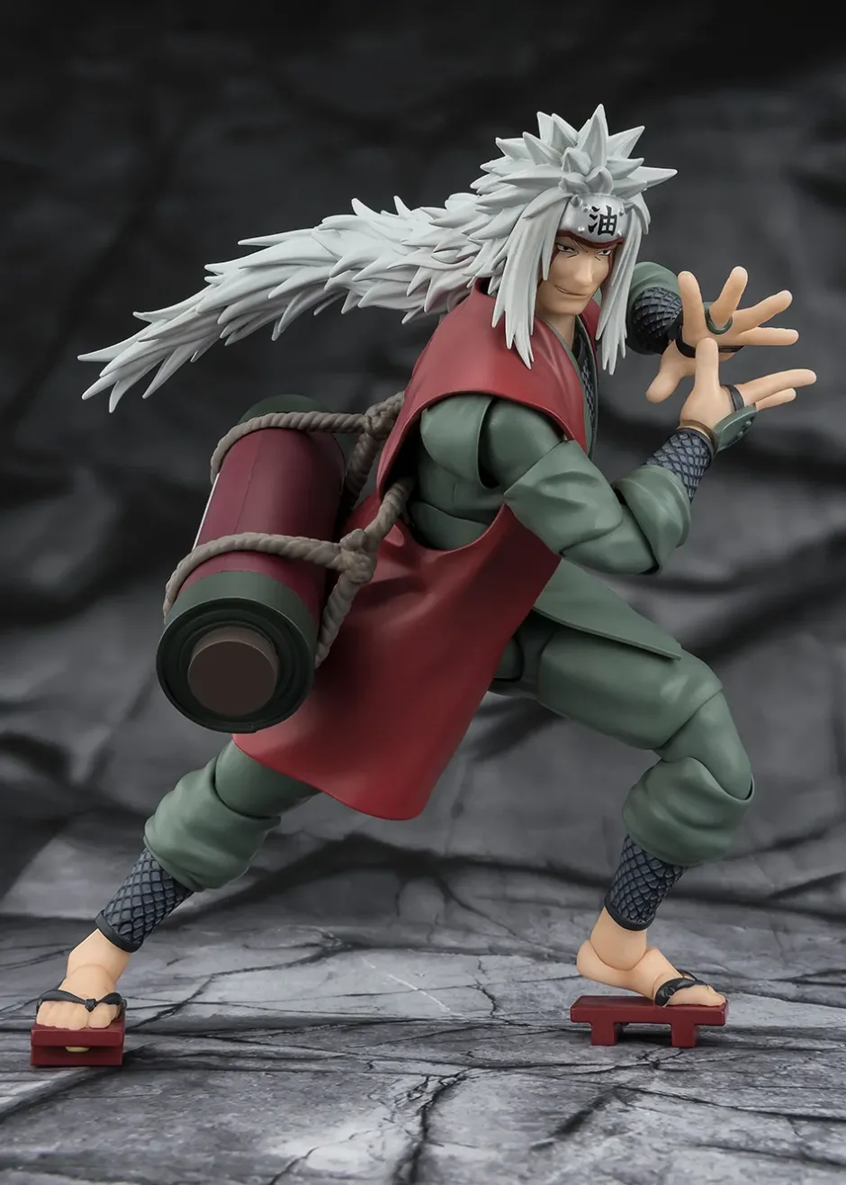 Action Figures>S.H.Figuarts Naruto Jiraiya -Hidden Leaf Heroic Master Sage- (Sage Mode Set)