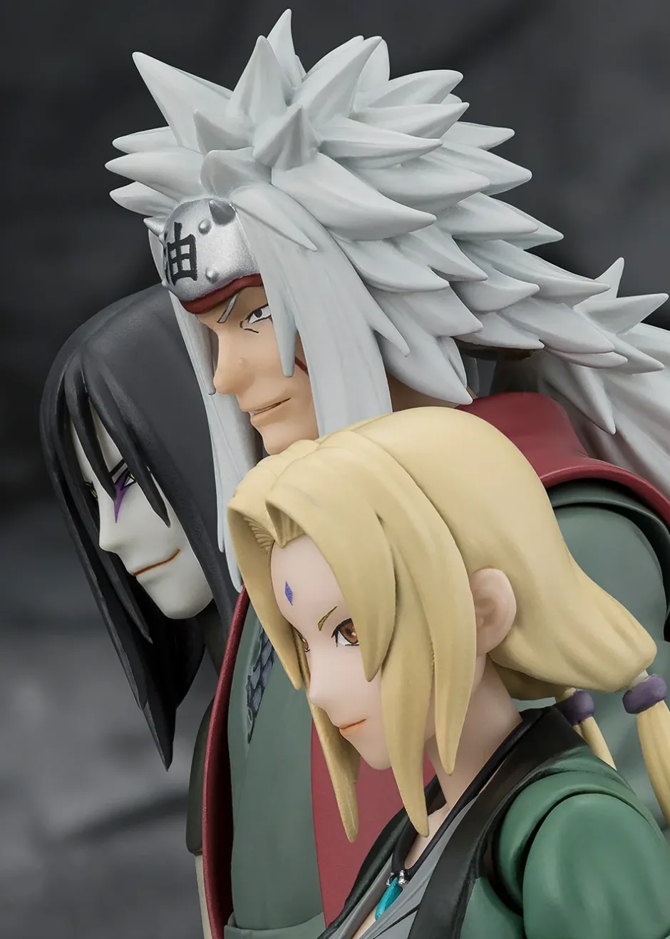 Action Figures>S.H.Figuarts Naruto Jiraiya -Hidden Leaf Heroic Master Sage- (Sage Mode Set)