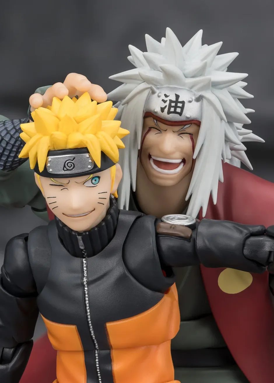 Action Figures>S.H.Figuarts Naruto Jiraiya -Hidden Leaf Heroic Master Sage- (Sage Mode Set)