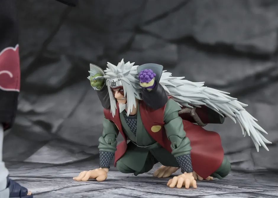 Action Figures>S.H.Figuarts Naruto Jiraiya -Hidden Leaf Heroic Master Sage- (Sage Mode Set)