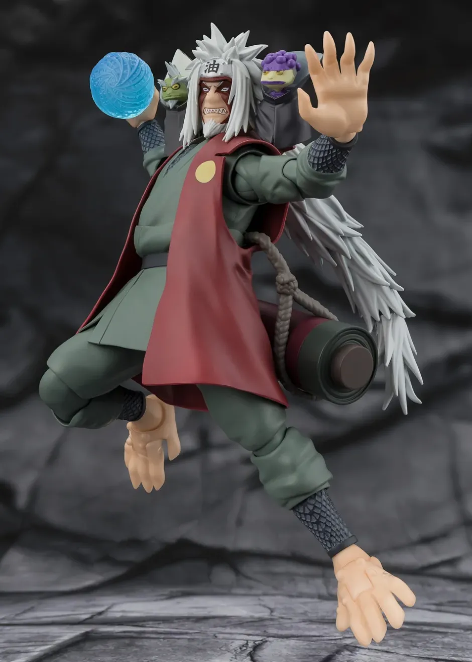 Action Figures>S.H.Figuarts Naruto Jiraiya -Hidden Leaf Heroic Master Sage- (Sage Mode Set)