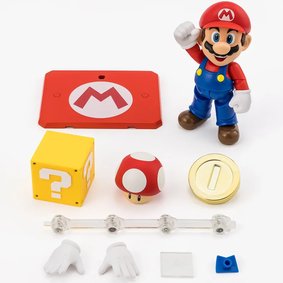 S.H.Figuarts Super Mario Brothers Mario (Super Mario) Hot