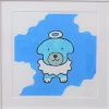 Fine Art>Shibuya Pixel Art Artist Works: Ichio Otsuka Original Art Print
