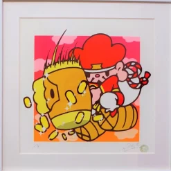 Shibuya Pixel Art Artist Works: Mori Chack Original Art Print Online