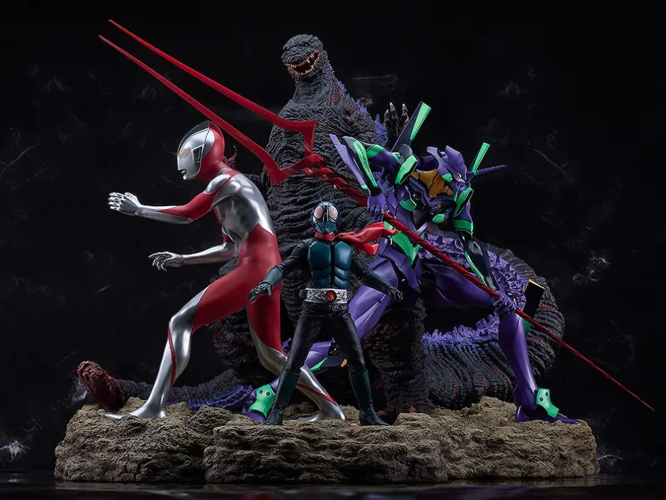 Soft Vinyl Figures>Shin Japan Heroes Universe Godzilla Statue
