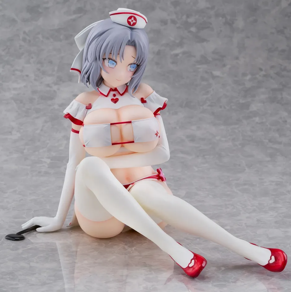 Bishoujo Figures|Scale Figures>Shinobi Master Senran Kagura: New Link Yumi: Sexy Nurse Ver. 1/4 Scale Figure