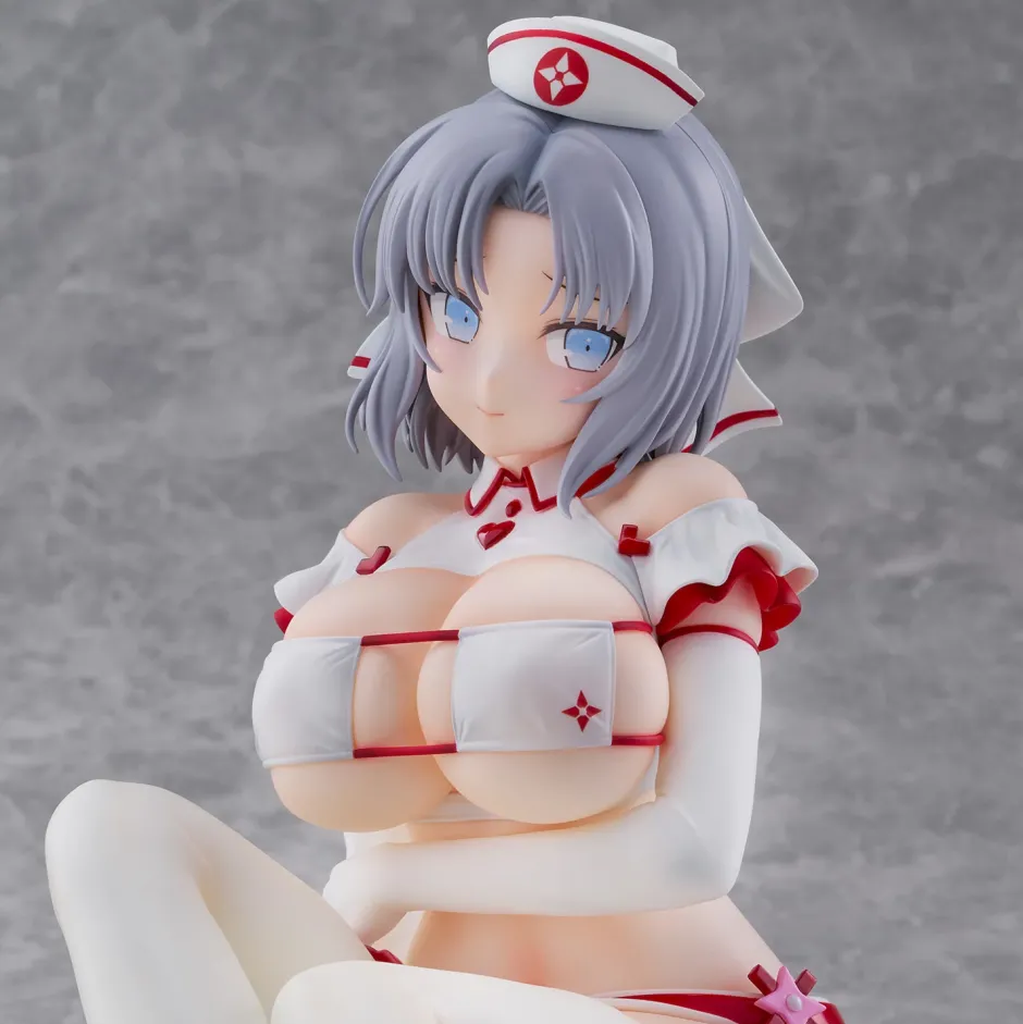 Bishoujo Figures|Scale Figures>Shinobi Master Senran Kagura: New Link Yumi: Sexy Nurse Ver. 1/4 Scale Figure