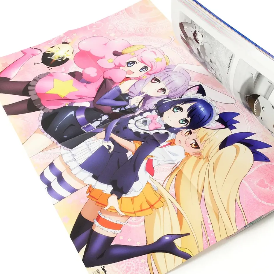 Anime & Manga Magazines>Show By Rock!! Pia Mook w/ Bonus Poster, Cards & Bromide