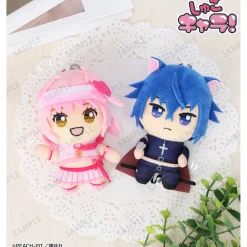 Shugo Chara! Chokonto! Plushie Mascot Amulet Heart & Black Lynx Set Best
