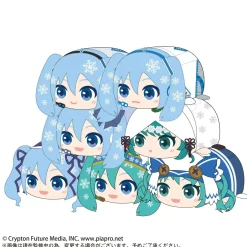 Small Plushies>Snow Miku Potekoro Mascot Box Set