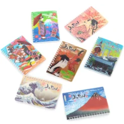 Souvenir Japan 3D Spiral Notebooks Hot