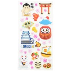 Souvenir Japan Puffy Stickers Discount