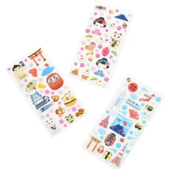 Souvenir Japan Puffy Stickers Discount