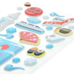 Souvenir Japan Puffy Stickers Discount