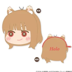 Pouches & Other Cases>Spice & Wolf Mofumofu Face Coin Case Holo: Smile Ver.