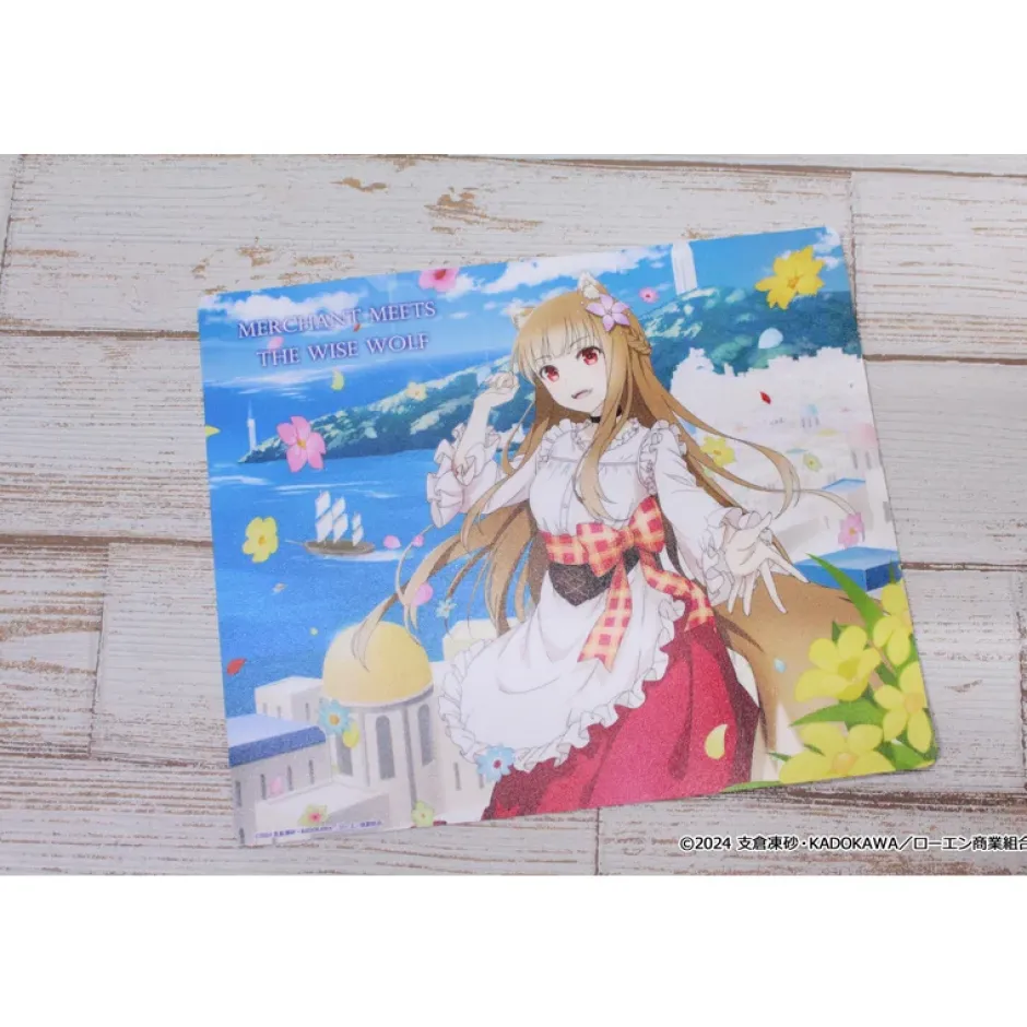 Other Stationery|Home Goods>Spice and Wolf: Merchant Meets the Wise Wolf Mousepad Holo: In Port Town Ver.