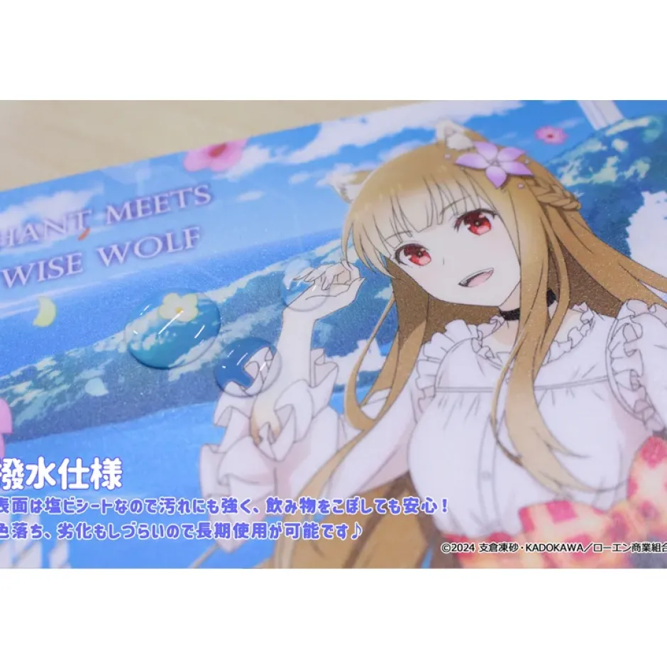 Other Stationery|Home Goods>Spice and Wolf: Merchant Meets the Wise Wolf Mousepad Holo: In Port Town Ver.