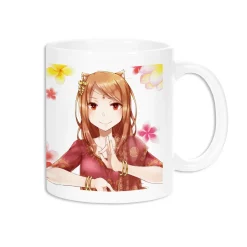Spice and Wolf Jyuu Ayakura Illustration Holo Mug Collection Hot