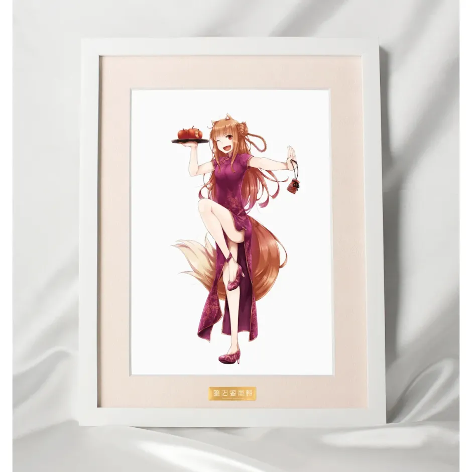 Spice and Wolf Jyuu Ayakura Illustration Holo Chinese Dress Ver. Chara Fine Graph Online