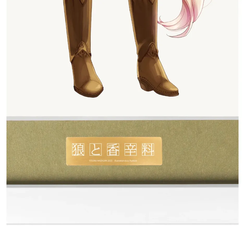 Fine Art>Spice and Wolf Jyuu Ayakura Illustration Holo Western Girl Ver. Chara Fine Graph