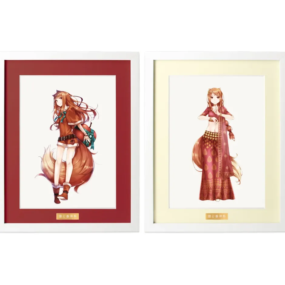 Spice and Wolf Jyuu Ayakura Illustration Chara Fine Graph Collection Outlet