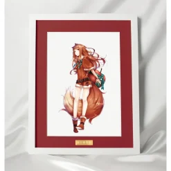 Spice and Wolf Jyuu Ayakura Illustration Chara Fine Graph Collection Outlet