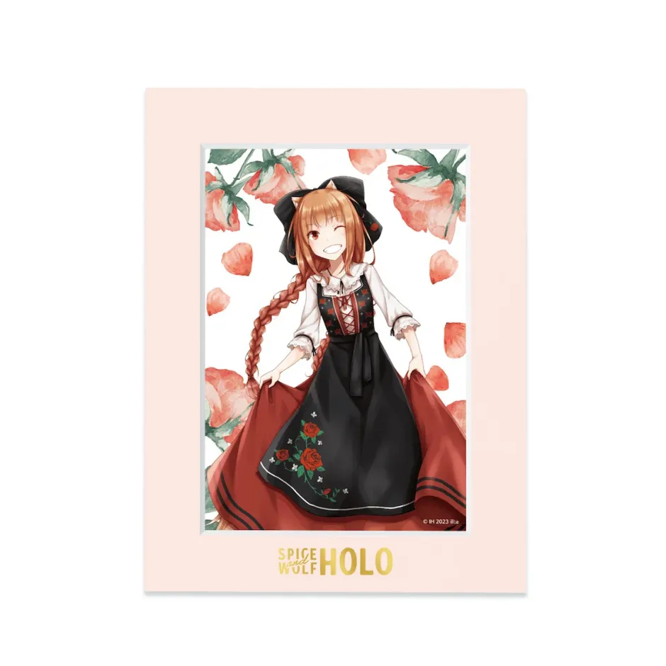 Spice and Wolf Jyuu Ayakura Illustration Chara Fine Mat Collection Sale