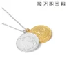 Jewelry & Hair Accessories>Spice and Wolf Jyuu Ayakura Illustration Coin Necklace