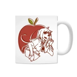 Spice and Wolf Jyuu Ayakura Illustration Mug Hot