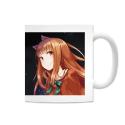 Spice and Wolf Jyuu Ayakura Illustration Holo: Santa Ver. Mug Clearance