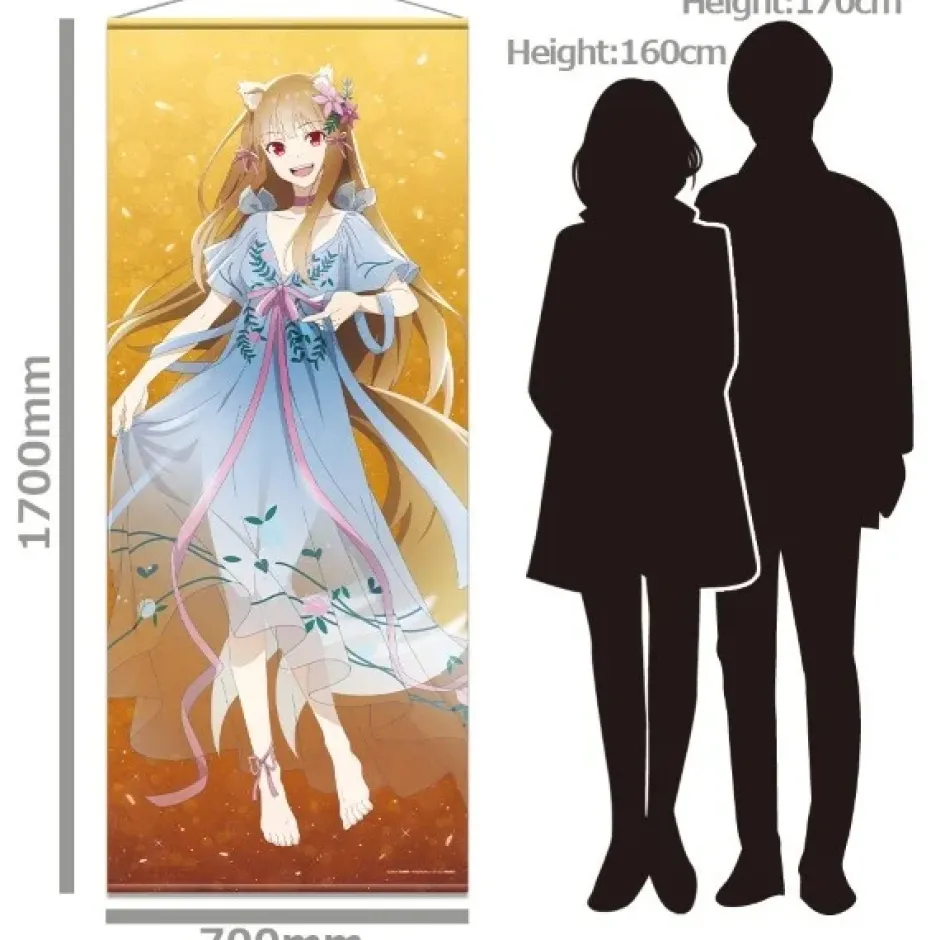 Tapestries>Spice and Wolf: Merchant Meets the Wise Wolf Almost Life-Size Tapestry Holo: Dress Ver.