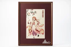 Spice and Wolf Wolf Beauty with Cherry Blossoms Holo Ukiyo-e Woodblock Print