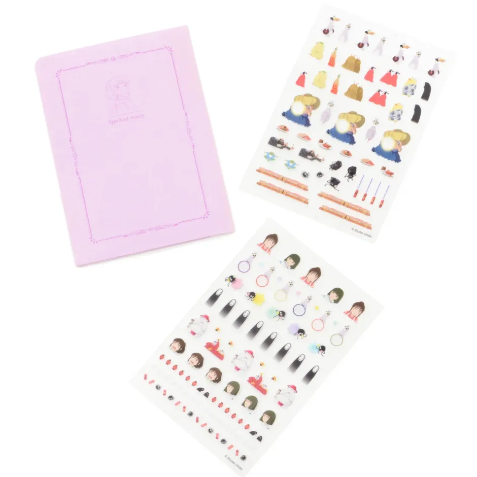 Spirited Away 2018 Schedule Book Stickers
