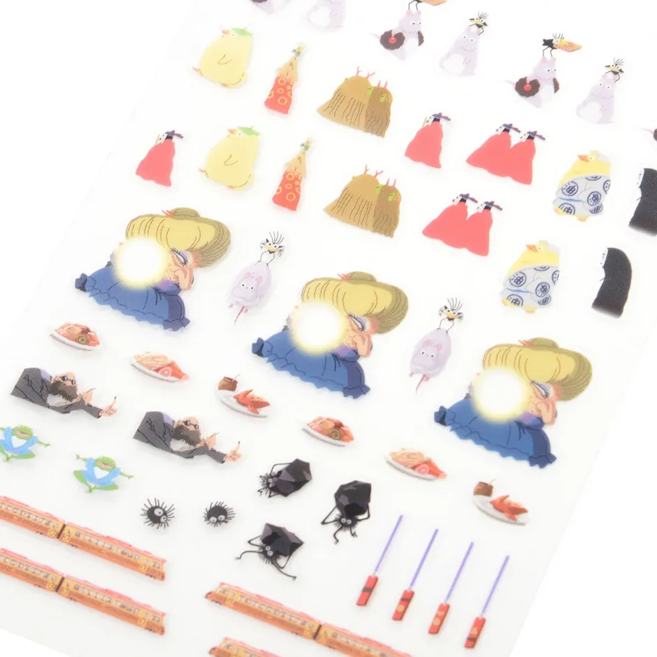 Spirited Away 2018 Schedule Book Stickers