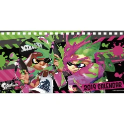Calendars>Splatoon 2 2019 Desktop Calendar